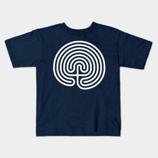 Cretan Labyrinth Kids T-Shirt